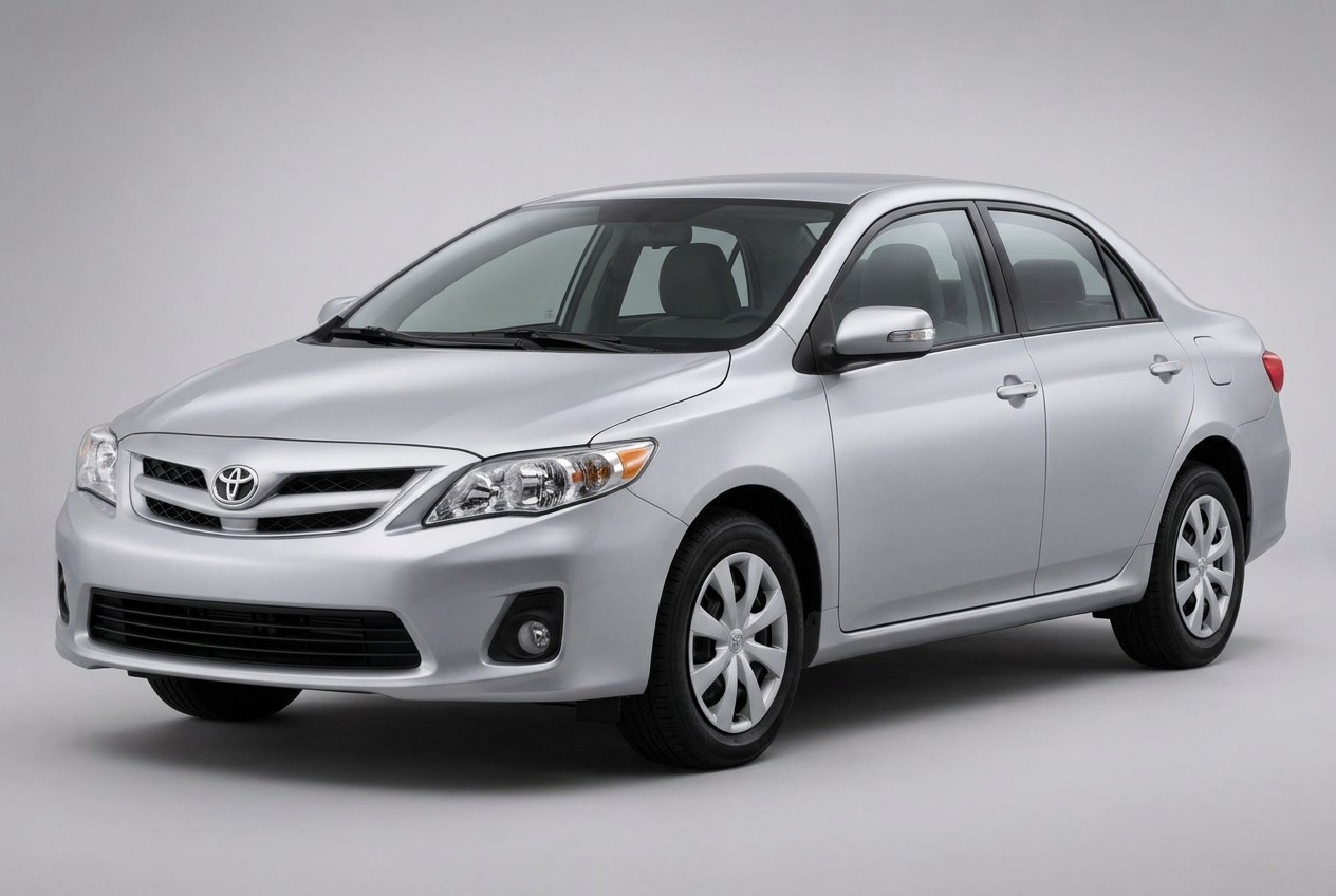 2013 Toyota Corolla LE — Sedan available for weekly rental